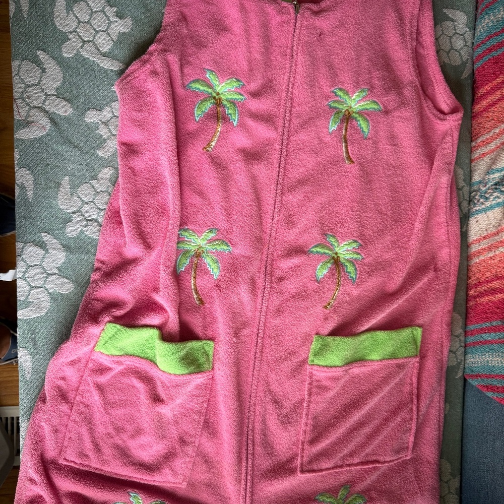Beach Cover Up Cypress Pink Medium